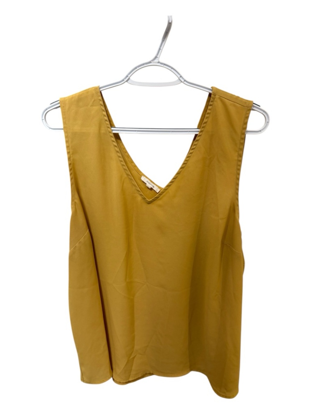 Maurice’s Mustard V-Neck Sleeveless Women’s Top